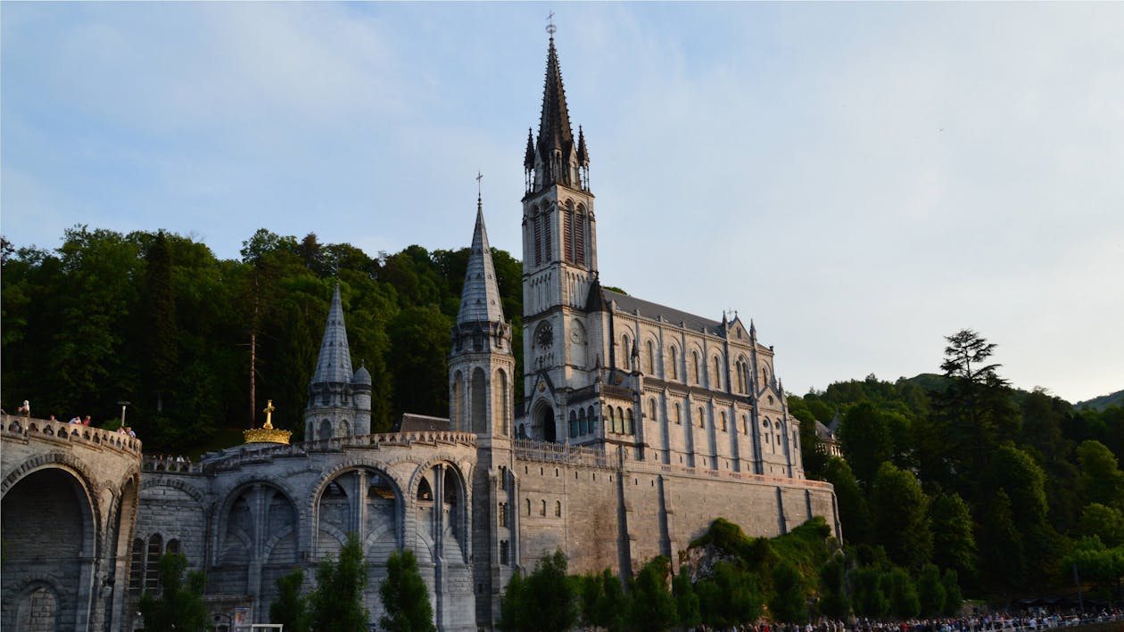 How did Our Lady of Lourdes in France become a Pilgrimage Site?